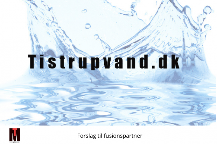 Tistrup Vandværk ønsker fusion med Ølgod Vandværk