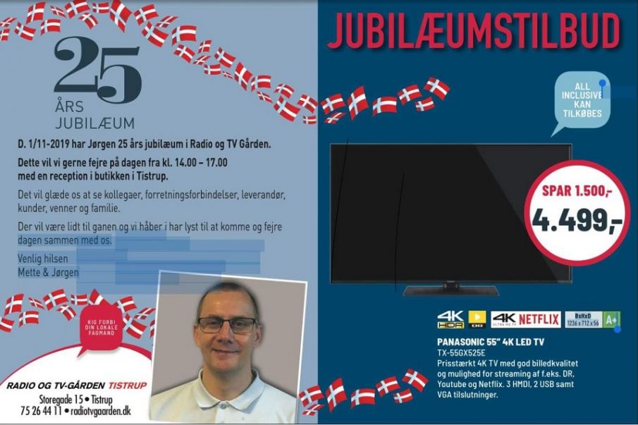 25 års jubilæum hos Radio og Tv Gården