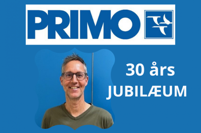 Den 1. august kan Jacob Jeppesen fejre 30-års jubilæum hos PRIMO