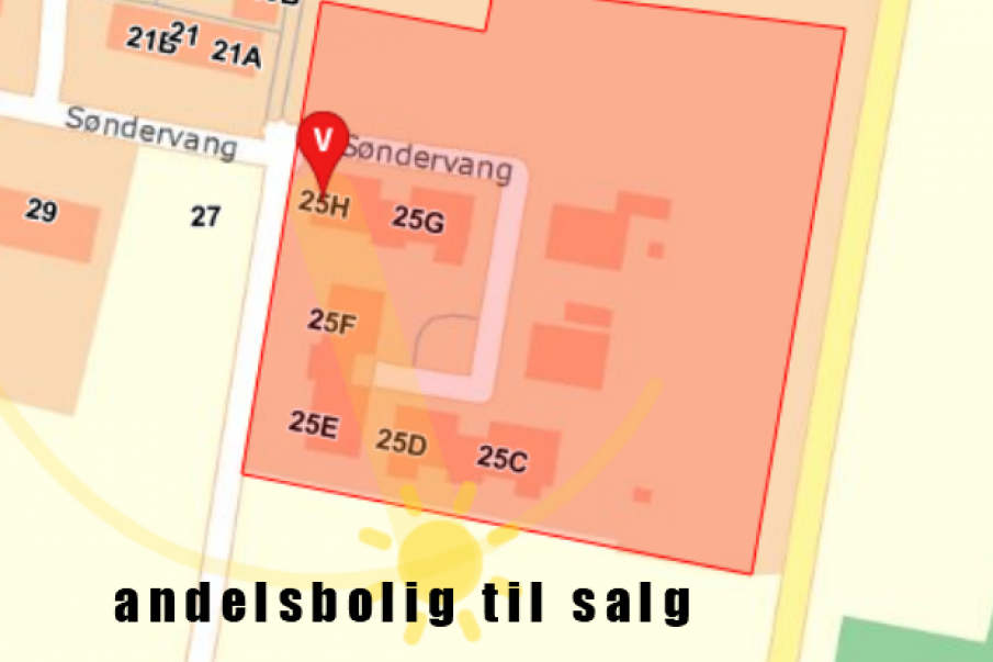 Andelsbolig til salg