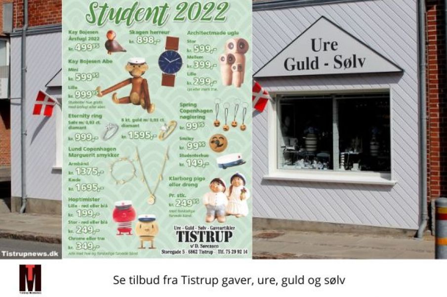 Tistrup gave, ure, guld og sølv