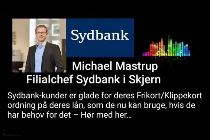 Sydbank-kunder er glade for deres Frikort/Klippekort