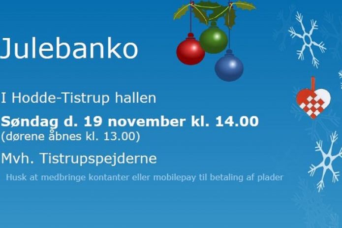 Tistrup Spejdernes Julebanko
