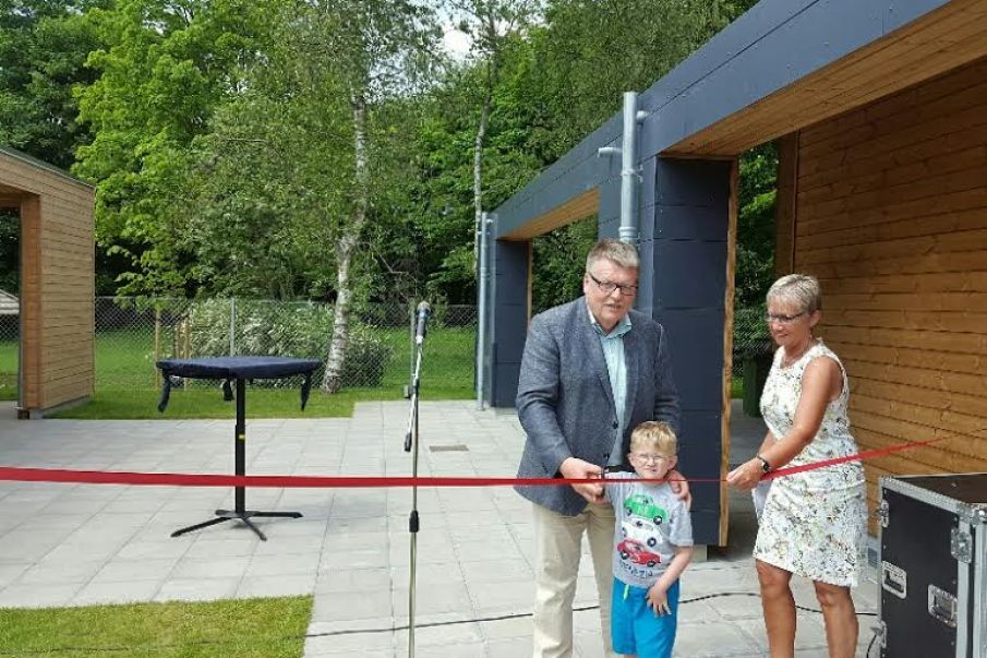 Åbningstalen for den ny  børnehave i Tistrup