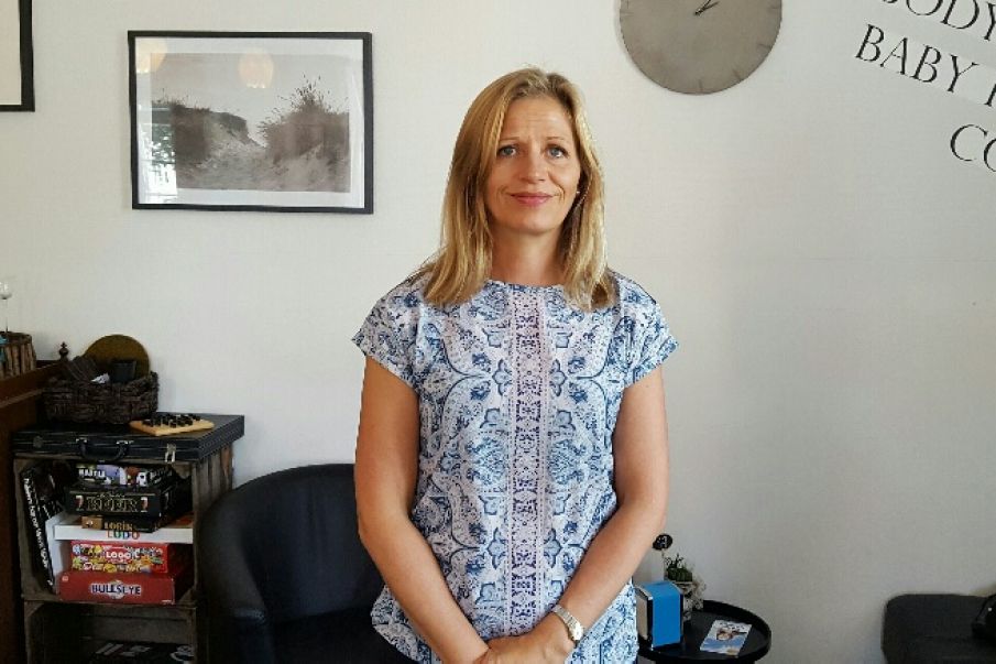Marie Krarup MF for DF og er ordfører for gymnasieområdet