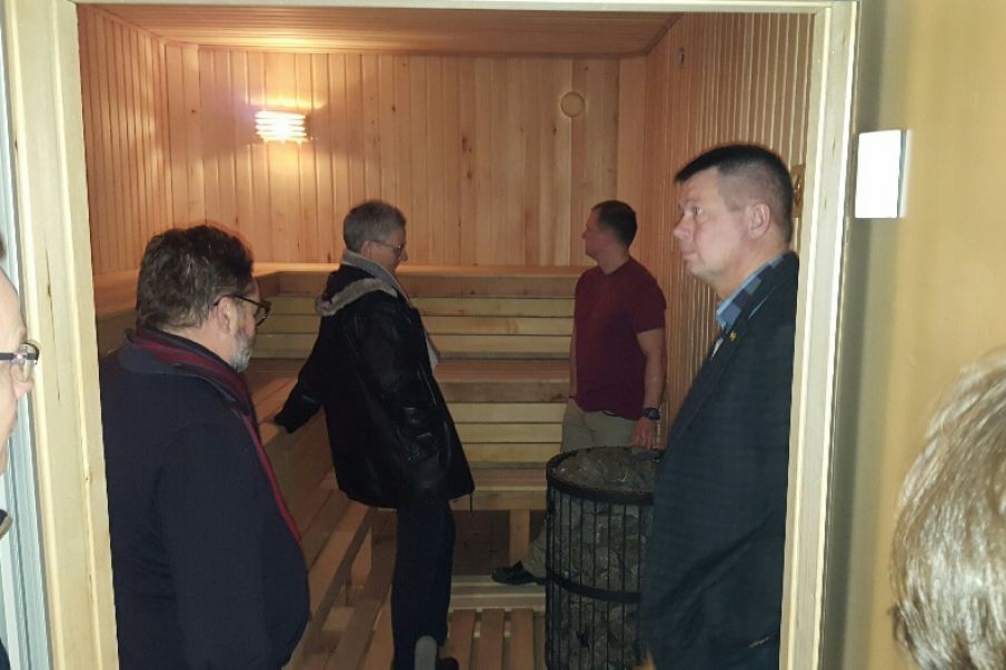 Video: LAG Fanø-Vardes bestyrelse besøgte onsdag Sauna Wellness Tistrup