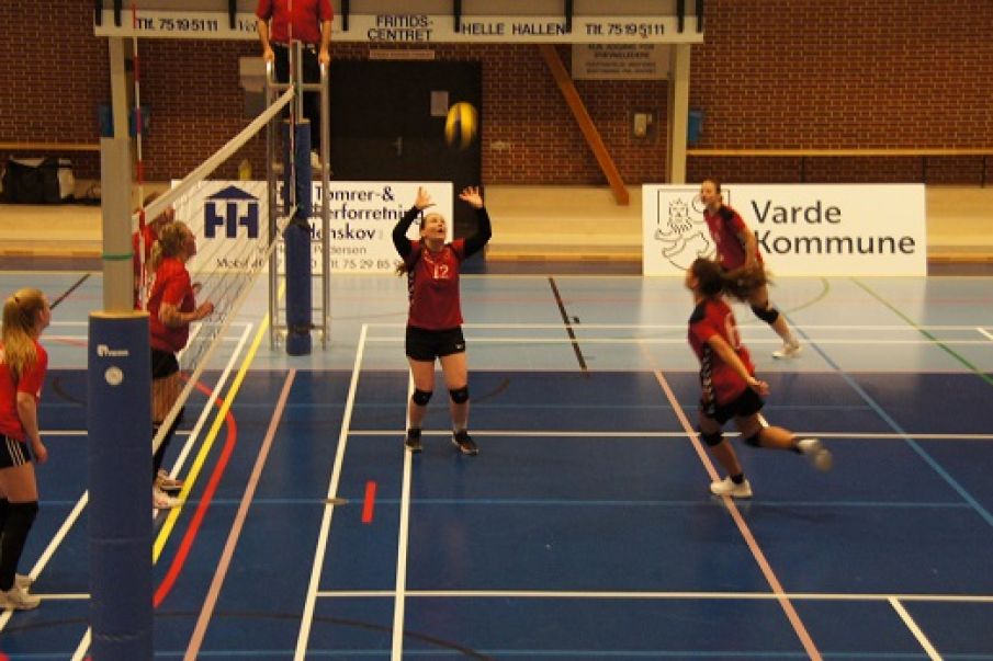 BVC-Nordenskov Volley damer i  2 div sejrede i tæt kamp