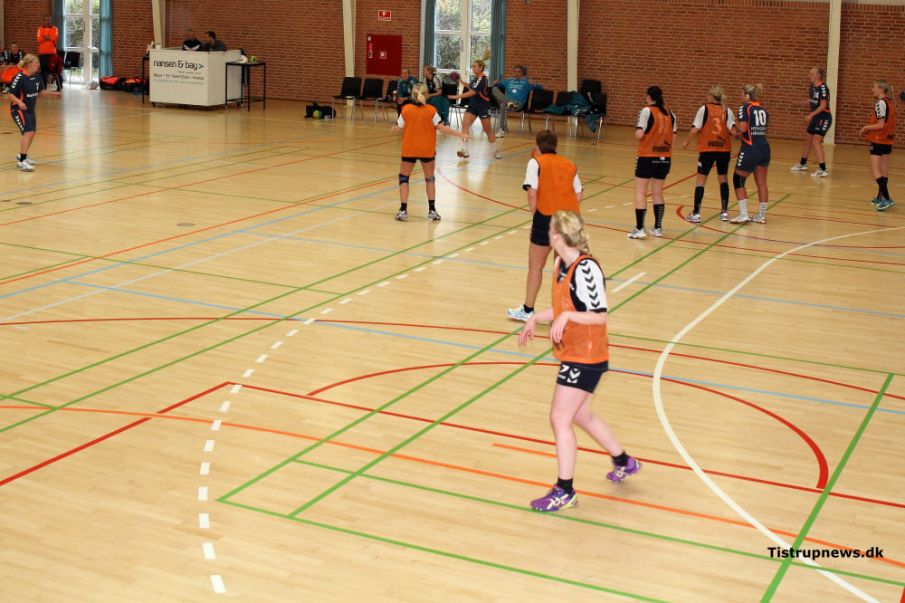 Håndbold i Ølgod hallen lørdag d. 3–1–2015