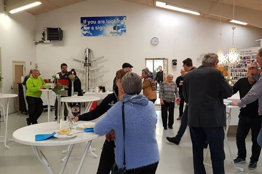 Indslag fra dana print's 40 års jubilæumsdag