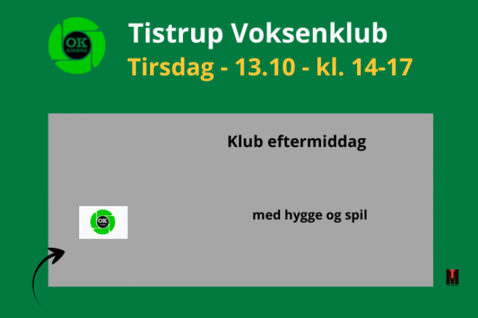 OK klubben Tistrup - klubeftermiddag