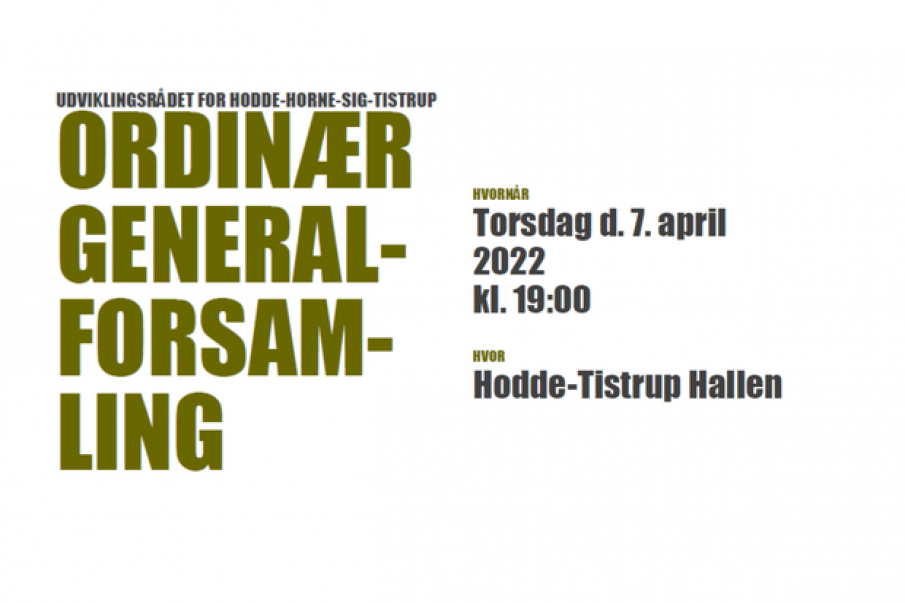 Generalforsamling HHST