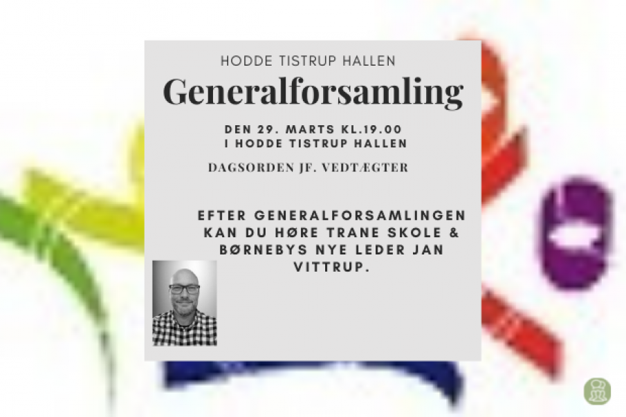 Generalforsamling i Hodde Tistrup Hallen