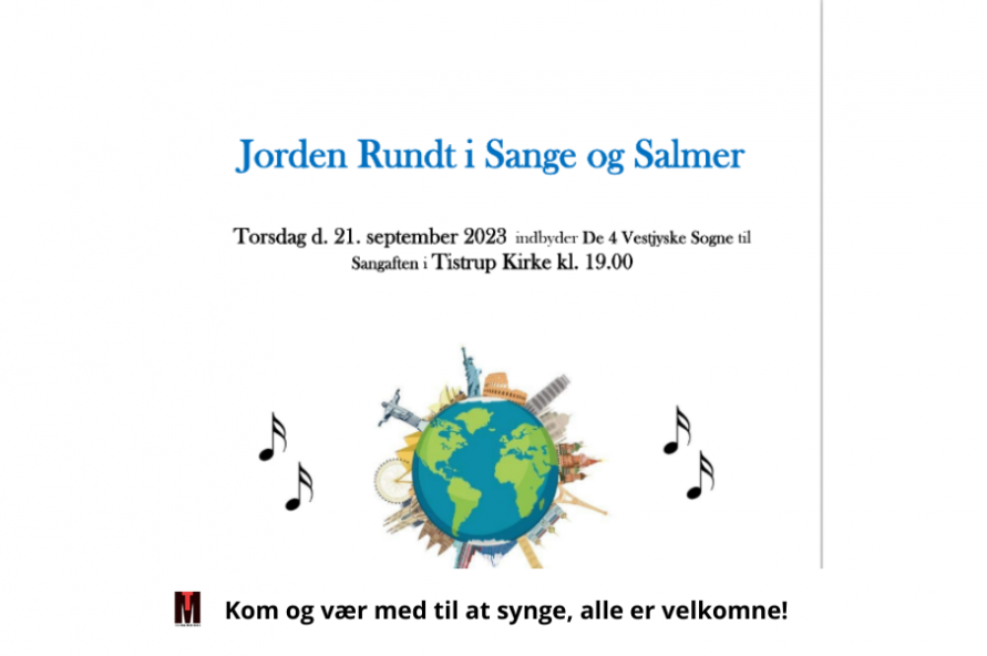 Jorden rundt i sange og salmer
