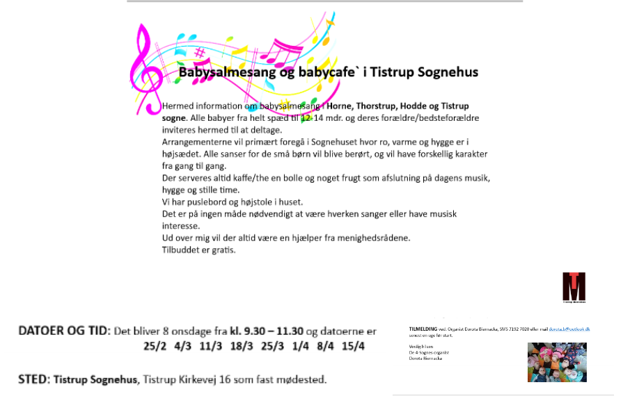 Babysalmesang i Sognehus