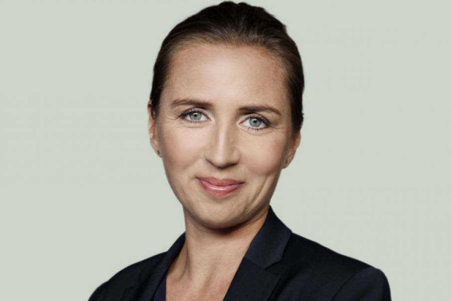 Partiformand Mette Frederiksen besøger Varde